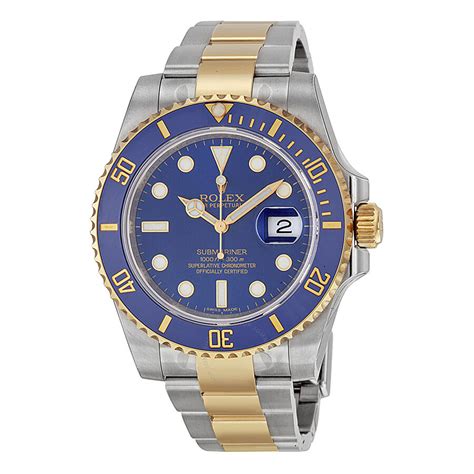 goldene rolex blau|Rolex oyster steel yellow gold.